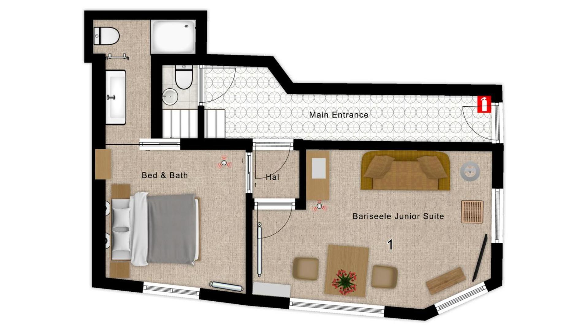 Bariseele B&B (Adults Only) Брюгге Номер фото